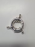 Boeislot silverplated 21mm