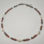 Zelfmaak pakket Eternal pearl ketting