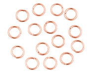 Metalen jumpringetjes rose 5mm