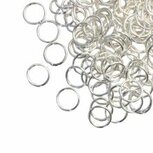 Buigringetjes zilver 8mm