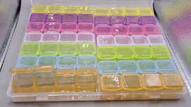 Kralendoosje 14x4 doosjes