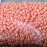 Glas rocailles Tumeric rose 2mm