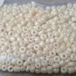 Glas rocailles Linen beige 2mm