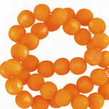 Polaris Apaco matt pumpkin orange 8mm