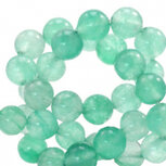 Agaat Aquamarine blue&nbsp; 6mm