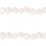 Zoetwater parel nugget ca. 5mm