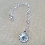 Verlengketting 8 cm met muntje