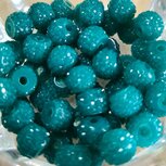 Sparkling beads groen ca.6mm