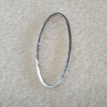 Metalen Ovale gesloten ring AS ​​​​​​​10x25mm