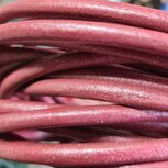 DQ leer 5 mm Aubergine paars