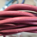 DQ leer 5 mm Aubergine