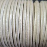 Leer 2mm silver white metallic