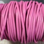 Leer rond lila-roze 2mm 