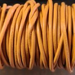 DQ Leer oranjebruin1mm