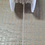 Jasseron silver plated 1.5mm