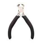 Kniptang zwarte handgreep