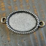 Tussenzetsel 2oog AS voor 13x18mm steen