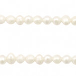 Zoetwater parel natural white 3-4mm