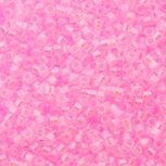 miyuki-delica lined pale pink