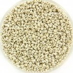 Miyuki 15/0 Galvanized silver