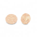 Sparkling beads light peach 6mm