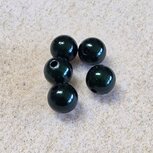 Acryl kraal 3d 8mm donker groen