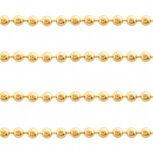 RVS Bolletjes ketting 1.4mm