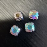 Opnaai strass in kastje 8mm