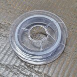 Gecoat staaldraad wit