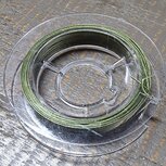 Gecoat staaldraad mosgroen