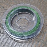 Gecoat staaldraad groen