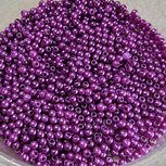 Hars kraal 3mm parelmoer Diep paars