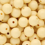 Acryl kraal Shiny pastel yellow 14mm