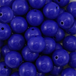 Acryl kraal Dark blue 14mm