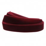 Fluweelband rood 19mm