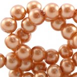 glasparel-licht koper bruin-8mm