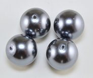 Parel 16mm antraciet