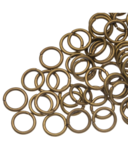 Buigringetjes brons 8mm