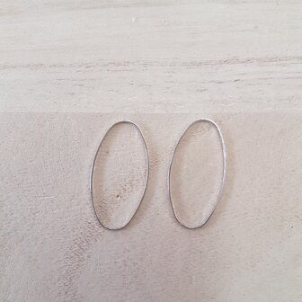 Ovale ring 25x10mm