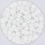 Miyuki Glas rocailles 4mm opaque white