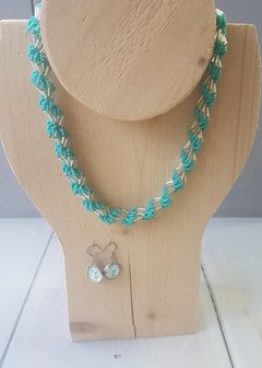 Handgemaakt collier van Miyuki 