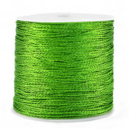 Macramedraad gras groen 0.5mm