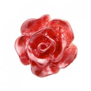 Roosje kraal 10mm roze