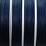 Waxkoord 1mm Donker blauw