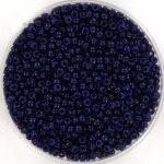 Miyuki 11/0 duracoat opaque dyed dark navy blue