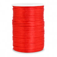 Satijnkoord 2.5mm Flamed scarlet red