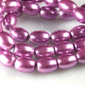 glasparel 12x8mm lila