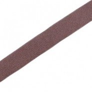 dq leer plat 10mm aubergine bruin