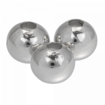 Metalen kralen AS 6mm