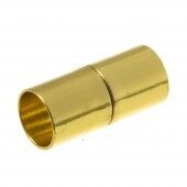 leer slot magneet goud 8mm